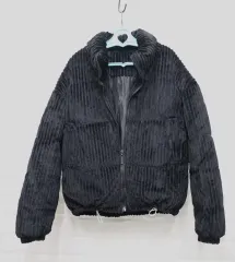 r391 コーデュロイダウン クロップドジャケット クロップドダウン レディース 66-77 / 倉庫ギャラリー