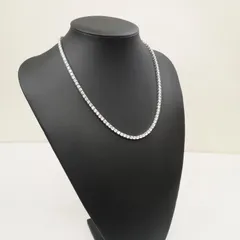 シルバー （９２５） シルバー テニス ネックレス ジルコニア メンズ - ISItems【USED】【古着】【中古】50149535