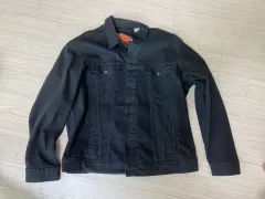 XL ヴィンテージ リーバイス ブラック デニムジャケット