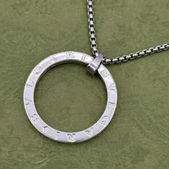 BVLGARI ビーゼロワン リングロゴ ネックレス 127750