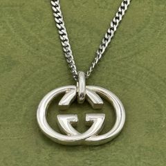 GUCCI インターロッキングg 50cm ネックレス 1266b02