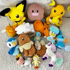 ポケモン ぬいぐるみ 大量まとめ売り 一番くじ イーブイ Ａ賞 ポケットモンスター 15点セット ポケモンコレクション 15