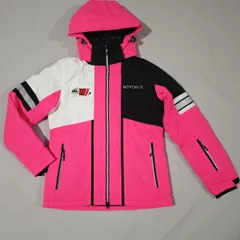 レディース スキーウェア ジャケット 配色デザイン 防寒・防風・撥水S〜XLサイズ