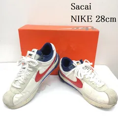ナイキ Sacai Zoom Cortez White and University Red サカイ ズーム コルテッツ DQ0581-100 メンズ 28.0cm ISItems【USED】【古着】【中古】50149664