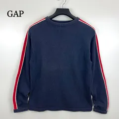 GAP 00s 2002 y2k old sideline cotton knit sweater XXL ギャップ オールド サイドライン コットンニット セーター 平成 アーカイブ