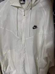 ナイキ 白 ウィンドブレーカー ジャケット XL