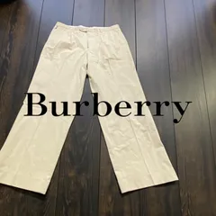 BURBERRY バーバリー パンツ ノバチェック　メンズファッション　ズボン　ベージュ　バーバリーパンツ