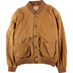 古着 80年代 バナナリパブリック BANANA REPUBLIC スエードレザーブルゾン USA製 メンズL相当 ヴィンテージ/eaa604595