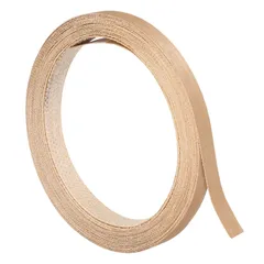 uxcell 1/2インチ×26ftウッドベニアエッジバンディング プリグルー付き柔軟チェリーウッドエッジングストリップ ホットメルト接着剤ウッドテープで キャビネット修理および家具 修復に適しています