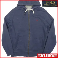 POLO RALPH LAUREN ラルフローレン スウェット メンズ L トレーナー パーカー フーディー 紺 ネイビー 青 刺繍 スウェットサイズL一覧←SEULB屋着古← TY4239