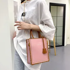 ショルダーバッグ チェーン PUレザー