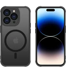 ★iPhone 15 Pro 用 ケース MagSafe対応 米軍MIL規格 磁気スマホケース