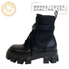PRADA プラダ 2UE007 Re Nylon ショートブーツ モノリス