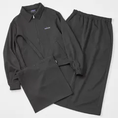 新品未使用【THOUSAND MILLE】ZIP BLOUSON＆SKIRT＆BAG SET UP　WOOL LIKE / CHACORL / F