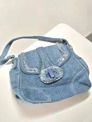 ヴィンテージ デニムバッグ ショルダーバッグ