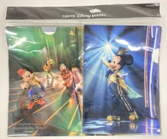 東京ディズニーランド クリアホルダー2枚 Imagining the Magic 蜷川実花 MICKEY'S MAGICAL MUSIC WARLD 第8弾