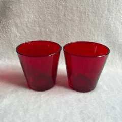 【希少・廃盤品】イッタラ　カルティオ　タンブラー　レッド　2個セット　箱有り 希少・廃盤品】イッタラ カルティオ タンブラー レッド 2個セット 箱