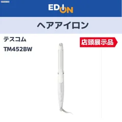 【04358】※店頭展示品　テスコム　ヘアアイロン　マイナスイオン スチームカールアイロン