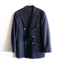 【最高級品】POLO RALPH LAUREN【テーラードジャケット /紺ブレ】160 ダブル 金牡丹 ポロラルフローレン ブレザー 25120669