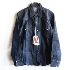 【未使用品】 LEVI'S VINTAGE CLOTHING【1955's Sawtooth Denim Shirt/デニム ウエスタンシャツ】M  LVC リーバイス 25120716のサムネイル