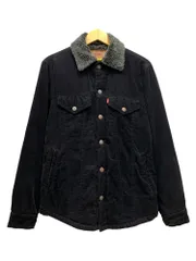 Levi’s (リーバイス) テーラードジャケット コーデュロイ 細畝 70535-42 M ブラック メンズ/036