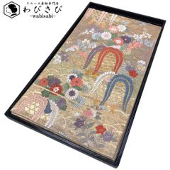 訪問着 吉野一廉 美しい辻が花絞り 深紫色 縮緬 K-4791 - メルカリ