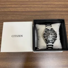◎ CITIZEN シチズンEco-Drive ソーラー クロノグラフ腕時計 H500−S061091