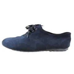 セルジオロッシ Sergio rossi VELOUR RESINA TO”FORATO” SEASIDE ベロア メッシュ ローファー 靴 シューズ ネイビー 8 メンズ のサムネイル