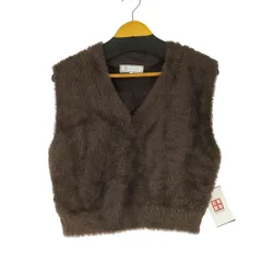 ロペピクニック Rope Picnic ショートフェザーニットベスト レディース FREE 