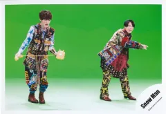 【中古】生写真(ジャニーズ) Snow Man/深澤辰哉・宮舘涼太/横型・全身/シングル「ブラザービート」MV＆ジャケ写オフショット/公式生写真