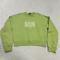 マリテフランソワジルボー スウェット クロップド レディース m
