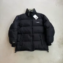 90s USA Bear ヴィンテージ リバーシブル パファー ダウン M