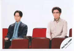 【中古】生写真(ジャニーズ) Hey! Say! JUMP/薮宏太・有岡大貴/横型・膝上/アルバム「FILMUSIC!」MV＆ジャケ写＆特典映像オフショット/公式生写真