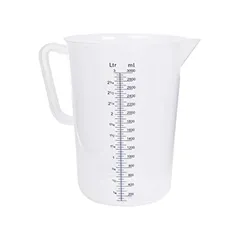 新品 エムテートリマツ SUNNEX MTIポリプロメジャーカップ 3.0L ポリプロピレン製だからこわれにくい 耐熱温度120℃ 熱湯も量れる