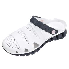 やわらか 洗える クッションソール EVA ギザギザソール 2WAY 超軽量 ナースサンダル [アンファミエ]