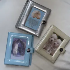 THENCE 星 コレクトブック トレカホルダー コレクトブック シルバー スカイ アイボリー 3点 まとめ トレカホルダー