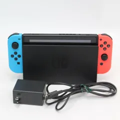 758)Nintendo Switch 本体 HAC-001(-01) 2019年製 Joy-con(L) ネオンブルー (R) ネオンレッド