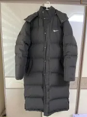 S NIKE ダウンジャケット ロング丈 支給品 旧 Ver.