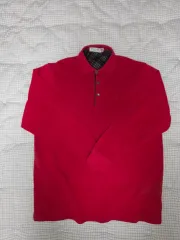 バーバリー メンズ 長袖 ポロシャツ XL