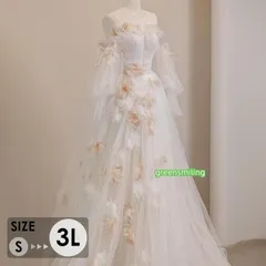 ウエディング ドレス 袖付き 白ワンピース 大人 ピアノ 発表会 ロングドレス 大きいサイズ 結婚式 母親