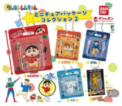 BANDAI クレヨンしんちゃん シロ ミニチュア パッケージ コレクション ガチャ 2弾