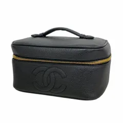 シャネル(Chanel) シャネル バッグ・バニティバッグ キャビアスキン ブラック レディース