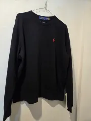 POLO RALPH LAUREN ポロラルフローレン ブラック 裏起毛パーカー Tシャツ