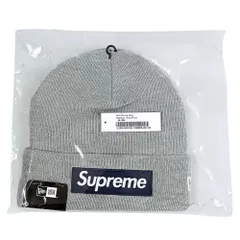 SUPREME シュプリーム 25AW × New Era Box Logo Beanie ニットキャップ ヘザーグレー 正規品 / 45129