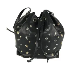 ■■JIMMY CHOO ジミーチュウ スタースタッズ JUNOドローストリングバッグ ショルダーバッグ 巾着バッグ ブラック 51xNjy2oDfL._AC_UY300_.jpg