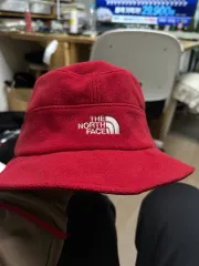 THE NORTH FACE ザノースフェイス ウィンドストッパー バケットハット 帽子 レッド M