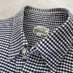 Burgus Plus ヴィンテージ レプリカ ギンガムチェック 半袖シャツ バーガスプラス HINOYA ヒノヤ