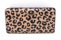 【206653】kate spade ケイトスペードニューヨーク  PVC ダーシー グラフィック レオパード WLR00688