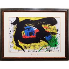 シャガール 魔法と王国 1972年 リトグラフ 限定205部 ムルロー工房 額