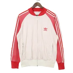 【復刻版】adidas アディダス 3ストライプ トラックジャケット L トレフォイルロゴ 刺繍 90s 00s Y2K 古着